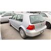 Image 2 : 2004 VOLKSWAGEN GOLF, 4DR HATCHBACK, GREY, VIN 9BWFL61J444036449