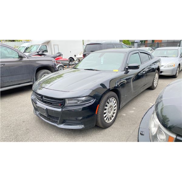 2019 DODGE CHARGER AWD, 4DR SEDAN, BLACK VIN 2C3CDXKT1KH502391