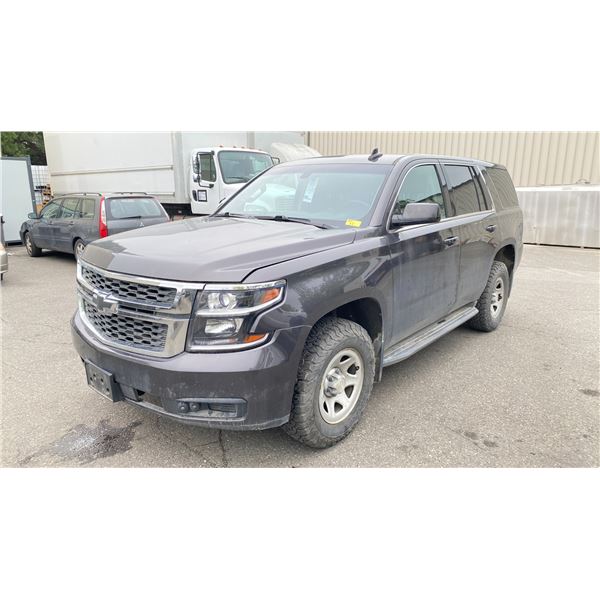 2016 CHEVROLET TAHOE 4DR SUV, BLACK, VIN 1GNSKFEC6GR442268