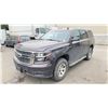 Image 1 : 2016 CHEVROLET TAHOE 4DR SUV, BLACK, VIN 1GNSKFEC6GR442268