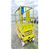 Image 2 : GENIE MODEL GS1930 ELECTRIC MANLIFT, YELLOW, HOUR METER READS 532 (HOURS NOT VERIFIED), PARTS