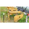 Image 2 : METAL PLESSIS SKID STEER PLOW WITH HYDRAULIC SIDES 6' CLOSED, 12' OPEN