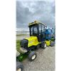 Image 2 : KUBOTA MODEL F3990 FRONT MOWER, HOUR METER READS 700 (HOURS NOT VERIFIED), YELLOW, ENCLOSED CAB,