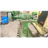 Image 2 : THE CINCINNATI DLA 103 GREEN HEAVY DUTY ELECTRIC INDUSTRIAL DUAL BELT / DISC SANDER ON PEDESTAL