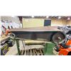 Image 4 : THE CINCINNATI DLA 103 GREEN HEAVY DUTY ELECTRIC INDUSTRIAL DUAL BELT / DISC SANDER ON PEDESTAL