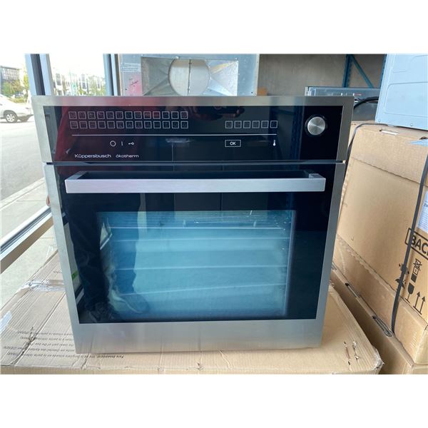 KUPPERSBUSCH EEB6800.8MX-US WALL OVEN EUROPEAN CONVECTION, TOUCH CONTROL PANEL,