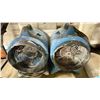Image 2 : 4 BLUE ELECTRIC PORTABLE RESTORATION FANS *PARTS ONLY*