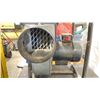 Image 2 : ELECTRIC VINYL-VAC BLOWER FAN ON METAL INDUSTRIAL PEDESTAL STAND