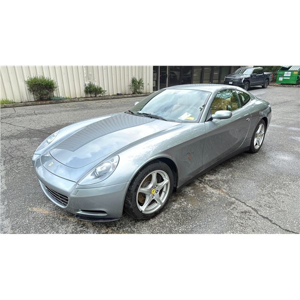 2005 FERRARI 612 SCAGLIETTI, 2DRCP GREY VIN ZFFAY54B000143293