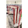 Image 2 : 3 LARGE RED METAL INDUSTRIAL REGULATION HOCKEY NETS