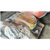 Image 2 : PALLET OF HEAVY DUTY ASSORTED SIZED INDUSTRIAL PLUMBING CAP PLATES & BAGS OF VALVES