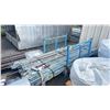 Image 1 : METAL PALLET BIN OF ASSORTED INDUSTRIAL READY-ROD & METAL PIPING *PALLET BIN INCLUDED*