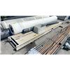 Image 1 : ALUMINUM 14'L X 2'W INDUSTRIAL WALK PLANK, CONCRETE CULVERT & ROLL OF TAR PAPER