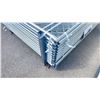 Image 2 : 200FT OF POWDER COATED 10'L X 6'H MESH PORTABLE CONSTRUCTION SITE FENCING