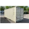 Image 4 : BEIGE 20' 67,200 MAX CAPACITY INDUSTRIAL TRANSPORT CONTAINER WITH DUAL SWING REAR DOOR,