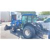 Image 2 : 2006 NEW HOLLAND, TN95DA TRACTOR, BLUE, VIN HJE052013