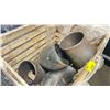 Image 2 : PALLET CRATE OF ASSORTED HEAVY DUTY INDUSTRIAL METAL PLUMBING PIPE JOINTS *PALLET CRATE INCLUDED*