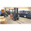 Image 1 : TOYOTA 5FBEC18 FORKLIFT, ORANGE, VIN 35591