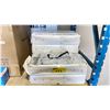 Image 1 : 10 BOXES OF RETSING 15 PCS CLEAR INDUSTRIAL SAFETY GOGGLES