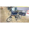 Image 2 : ADVENTURER SERIES BLACK 6 SPEED FOLDING BIKE WITH SOFT TRANSPORT BAG & LUGGAGE RACK