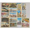 Image 1 : New York Linen Postcards Approx. 170