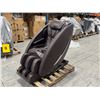 Image 1 : IBW JI - FAUTEUIL DE MASSAGE CHAUFFANT ZERO WALL À PISTE EN L ESPRESSO, SKU: 141059, S/N: MD62982202