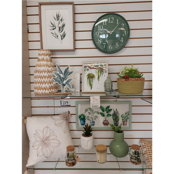 LOT DE 15 ARTICLES DE DÉCORATION
