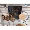 Image 1 : LOT DE 3 ARTICLES DE DÉCORAITON, IDEAL POUR CADEAU