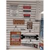 Image 1 : LOT DE 7 PLAQUES DE DÉCORATION MURALE