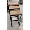 Image 1 : LOT DE 3 TABLES GIGOGNE (VALEUR DE 200 +$)