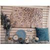 Image 1 : LOT DE 11 ARTICLES DE DECORATION ASS. (VALEUR DE 125+$)