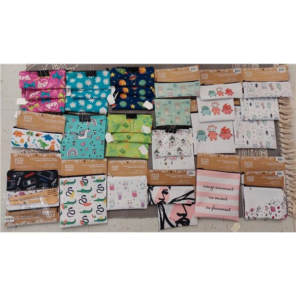 LOT DE 36 POCHETS REUTILISABLES FORMAT .ASS (VALEUR DE 225+$)