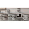 Image 2 : LOT DE 8 TASSES A CAFE ASS. (VALEUR DE 60+$)