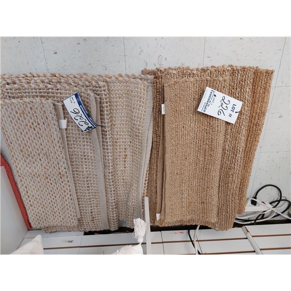 LOT DE 6 TAPIS GR. ASS.350+
