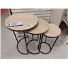 Image 1 : LOT DE 3 TABLES CIGOGNE (VALEUR DE 300+$)