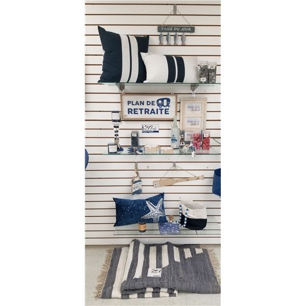 LOT DE 28 ARTICLES DE DECORATION THEME DE L'OCEAN