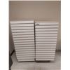 Image 1 : LOT DE 2 PRESENTOIR SUR ROUE 24”X24”X54”