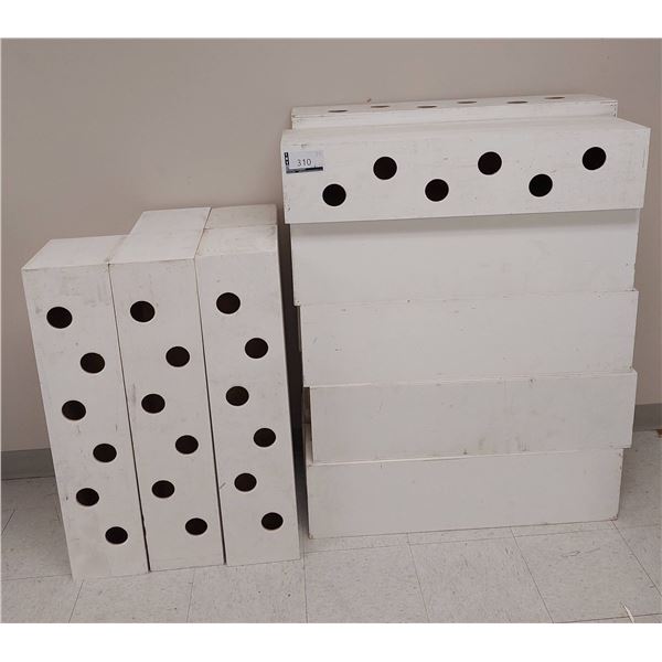 LOT DE 15 BOITES A FLEUR 36”X8”X9 1/2”