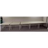 Image 2 : LOT DE 5 TABLE 48”X30”X32”