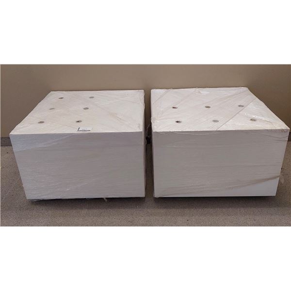 LOT DE 2 CUBES 36”X36”X24”
