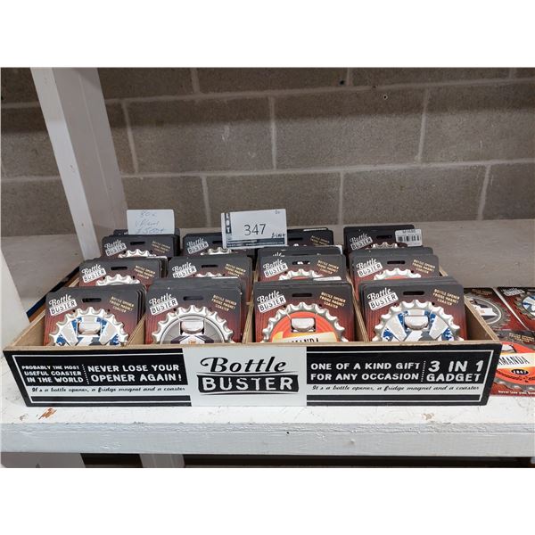 LOT DE 80 OUVRE BOUTEILS PERSONNALISÉS (VALEUR DÉTAIL: 500+$)