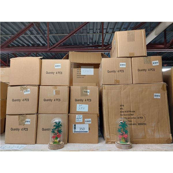 LOT DE 100+ LAMPES DÉCO ASSORTIES (VALEUR DÉTAIL: 1900+$)