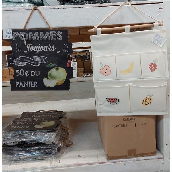 LOT DE 80+ LOT D'AFFICHES DÉCORATIVES (VALEUR DÉTAIL: 900+$)