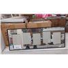 Image 1 : LOT DE 18 CADRES MIROIRS 25.5" X 10" (VALEUR DÉTAIL: 360$)