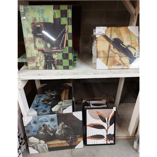 LOT DE 39 CADRES DIVERS (VALEUR DÉTAIL: 600+$)