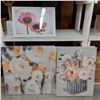Image 1 : LOT DE 17 IMPRIMÉS SUR TOILES ASSORTIS (VALEUR DÉTAIL: 450+$)