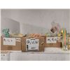 Image 2 : LOT DE 80+LETTRES EN BOIS ASS. (VALEUR DE 150+$)