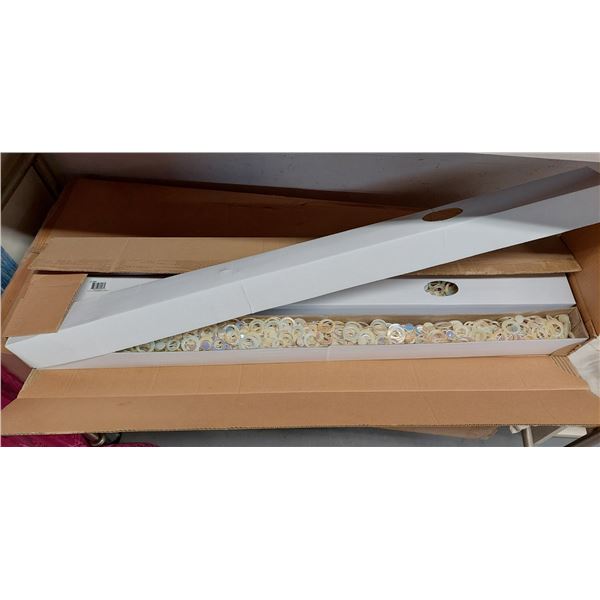 LOT DE 15 RIDEAUX GIRLANDE