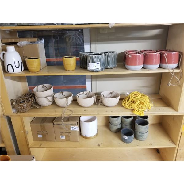 LOT DE 30 VASES ASS. (VALEUR DE 300+$)