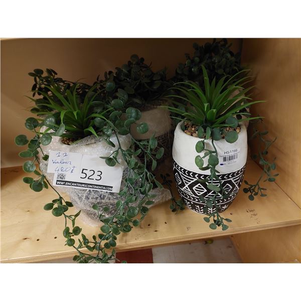 LOT DE 11 PLANTES VERTE 7” (VALEUR DE 400+$)